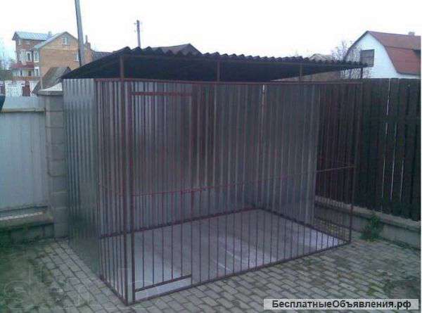 Вольер для животных (прутья, сетка)