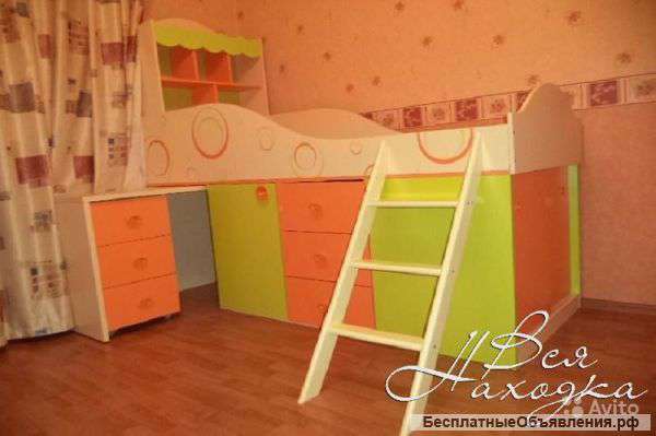 Детская комбинированная кровать "Фруттис"