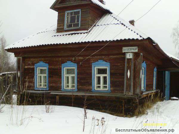 Деревенский дом в п.Волга
