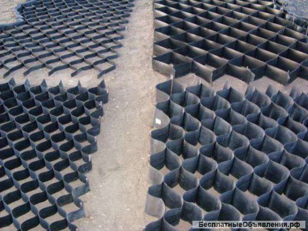 Георешетка перфорированая обьемная