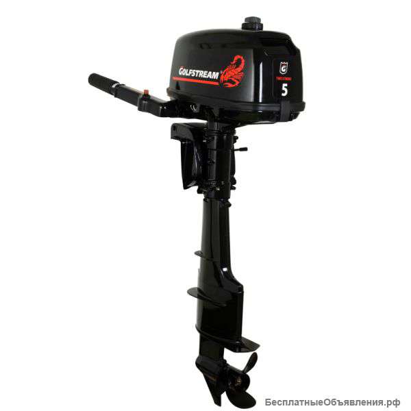 Двухтактный лодочный мотор Golfstream T5BMS