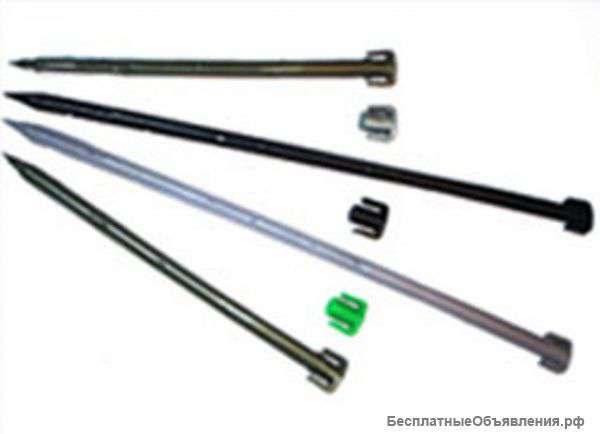 Крепление для георешетки и геотекстиля