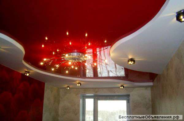 Производство и монтаж натяжных потолков в Энгельсе