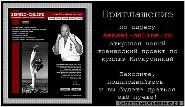 Онлайн-консультации по каратэ