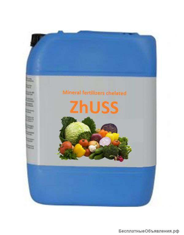 Удобрение жусс-3 (медь+ цинк), 10 L