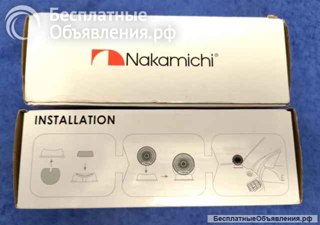 Комплект акустики Nakamichi NS-QF69D 2,5" FULL RANGE TWEETER N-POWER 20W оригинальные НОВЫЕ