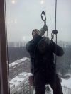 Замена стеклопакетов.покраска окон