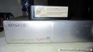 KDC-C604 CD-чейнджер kenwood с кассетницей
