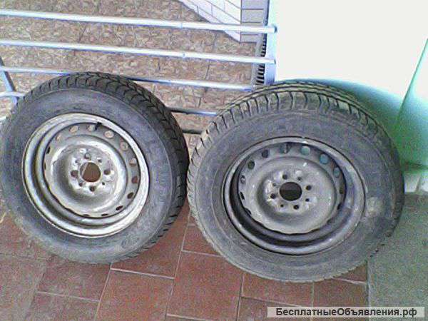 Два колеса R13, диски