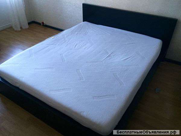 Кровать ИКЕА Мальм 180*200 с матрасом В ПОДАРОК