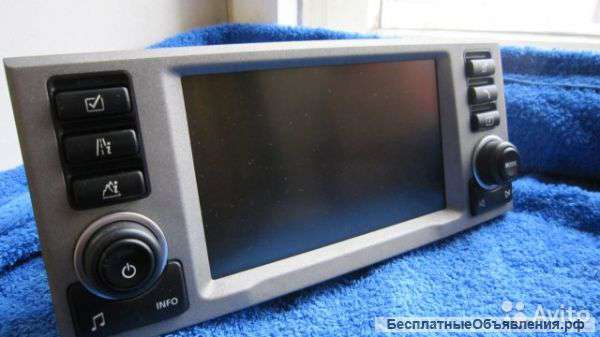 YIK500022 RUS 462200-5395 Range rover vogue Дисплей тачскрин с российским флагом в меню оригинальный