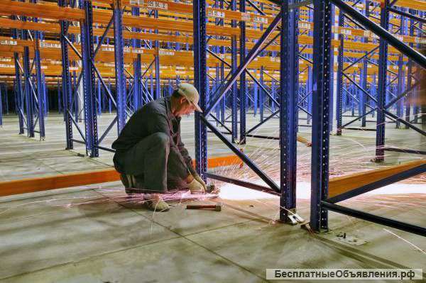 Сборка и монтаж стеллажей в Уфе и Башкортостане