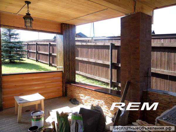 Ремонт и отделка деревянных домов, бань, дач и