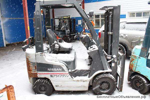 Автопогрузчик бензин Nissan P1F1A15D