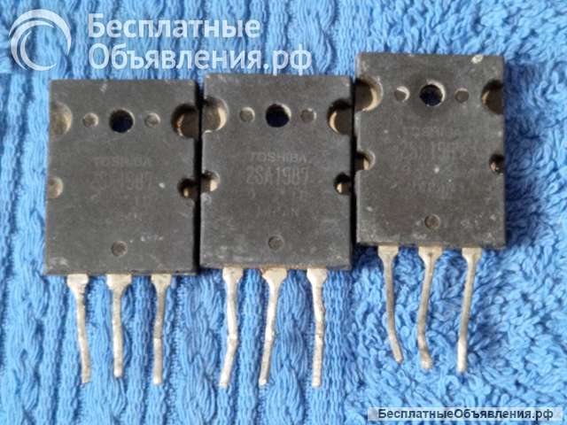 Транзисторы для аудио усилителей (Список6)