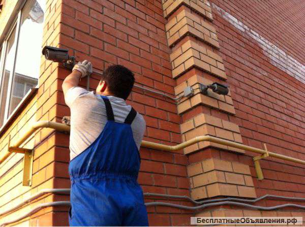 Монтаж видеонаблюдения