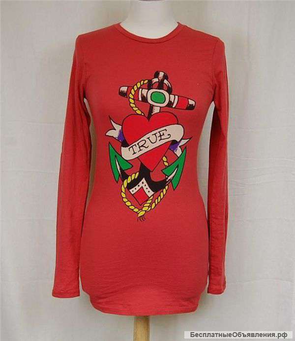 Футболка с длинным рукавом Ed Hardy оригинал