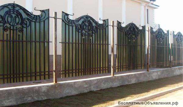 Заборы из профлиста, рабицы, сварные и т.п.