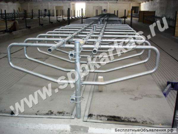 Стойловое оборудование для ферм КРС безпривязное и привязное содержание
