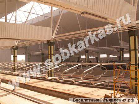 Стойловое оборудование для ферм КРС безпривязное и привязное содержание