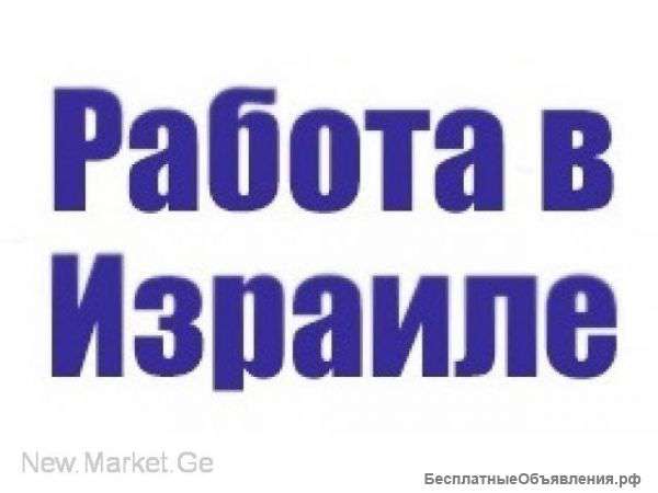 Работа в Израиле 1800-2000 euro