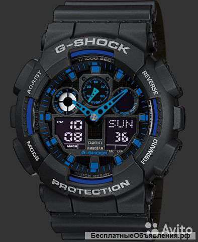 Мужские часы Casio G-Shock GA-100