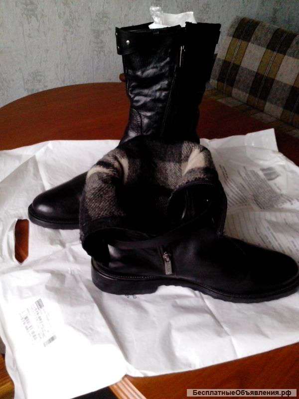 Новые стильные мужские итальянские полу сапоги