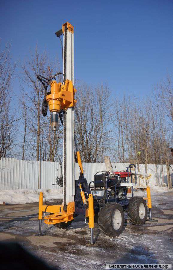 Установка завинчивания свай МГБ50П-02ВС