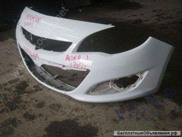 Бампер передний опель астра j рестайл с 2013