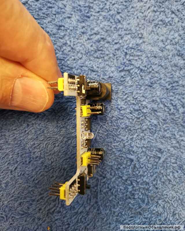 MB-102 Макетная плата, модуль питания, 2-сторонний 5 в 3,3 В, оригинальная НОВАЯ