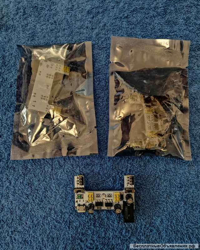 MB-102 Макетная плата, модуль питания, 2-сторонний 5 в 3,3 В, оригинальная НОВАЯ