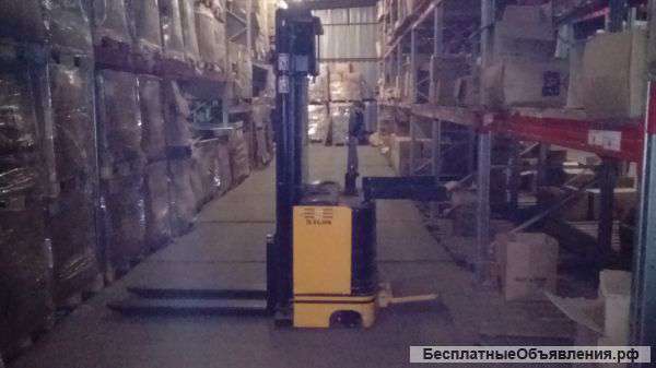 Штабелер электрический с площадкой CDD15M 580*1150