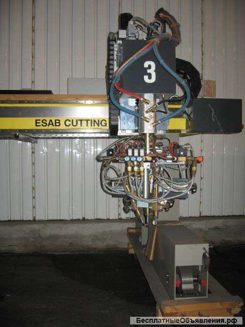 Неэксплуатированный станок ESAB с ЧПУ для плазменной / автогенной резки
