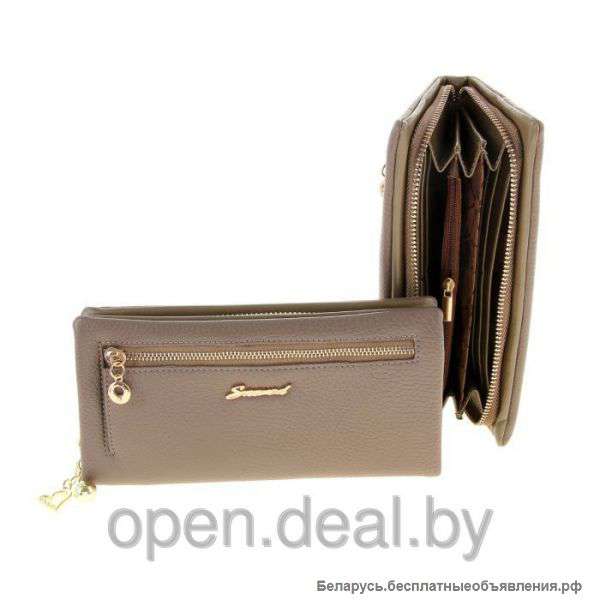 Кошелек женский - Синди - цвет бежевый