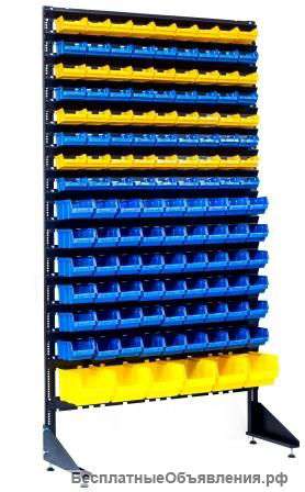 Мастерской стеллаж. Торговый с ячейками