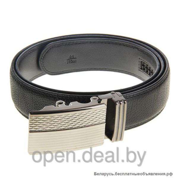 Ремень мужской - Алек - чёрный