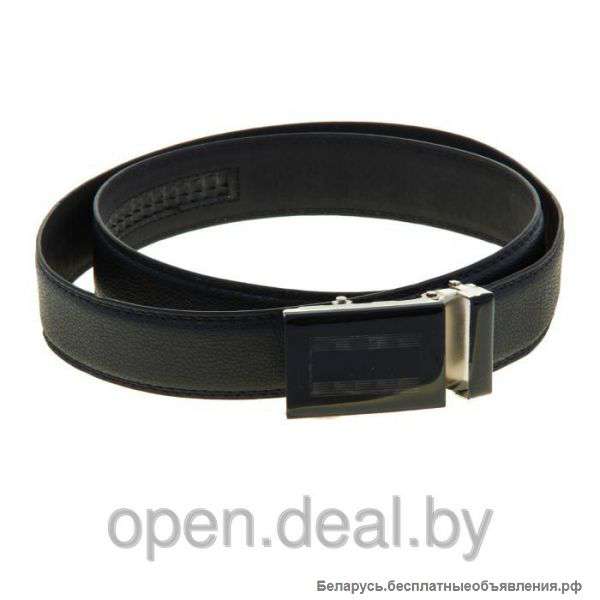 Ремень мужской - МИКС - цвет чёрный