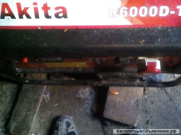 Бензо-электро станция 6 КВт трёх-фазная