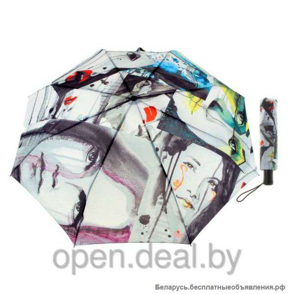 Зонт женский Лица