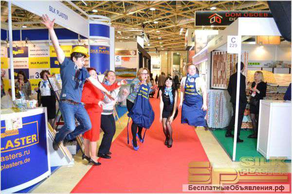 Производители SILK PLASTER приглашает всех на выставку MOSBUILD 2016