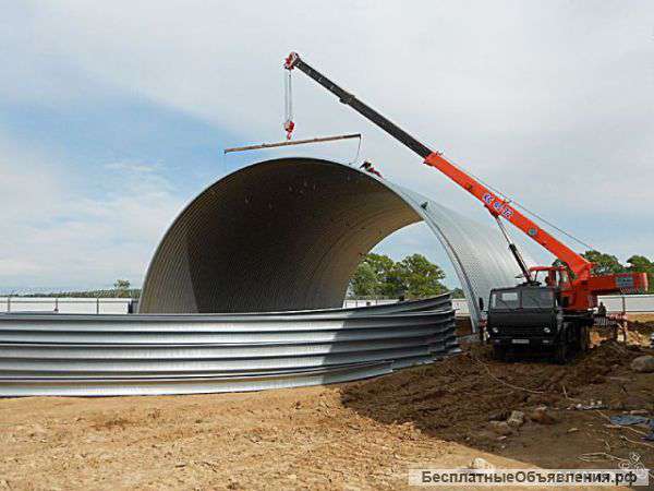 Станок для строительства ангаров