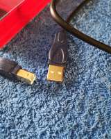 Кабель DAC A-B PowerSync AM to BM USB 2.0 Gold-plated High-Speed Cable Audio Hi-End GUSTARD
