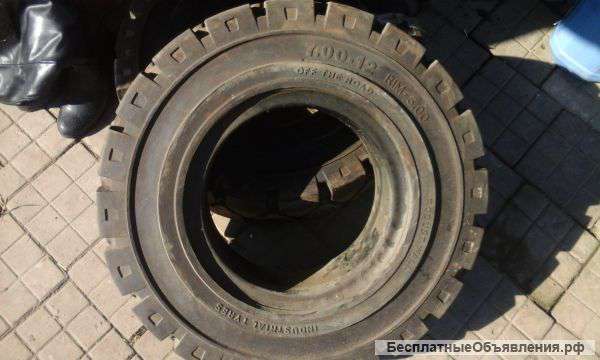 Резина на вилочный погрузчик 5 тонн