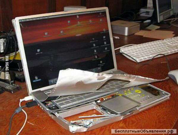 Принимаю сломанные ноутбуки