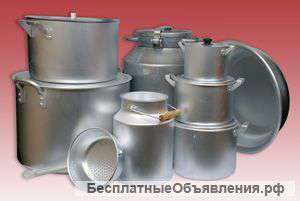 Алюминиевые кастрюли и котлы