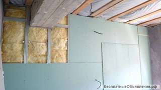 Утепление потолка и стен