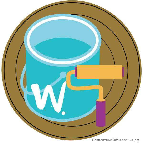 Красим деревянные дома