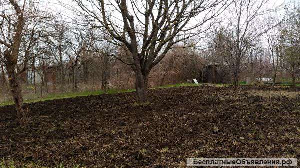 Вспашка земли