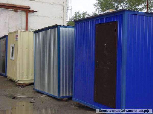 Бытовки зимние на металлораме, внутри стены обшиты ОСБ