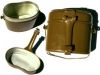 Солдатские котелки и фляжки